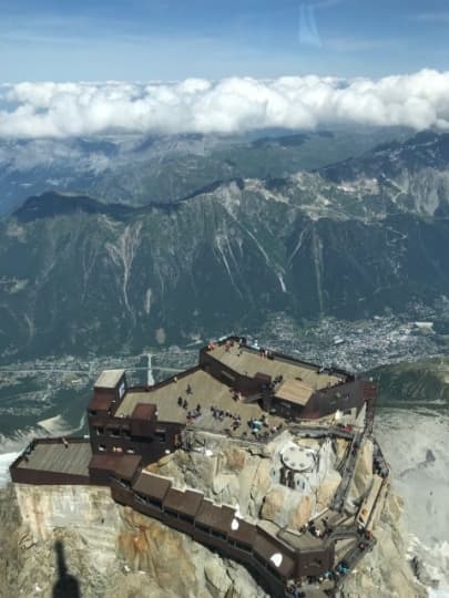 エギーユデュミディ　山頂