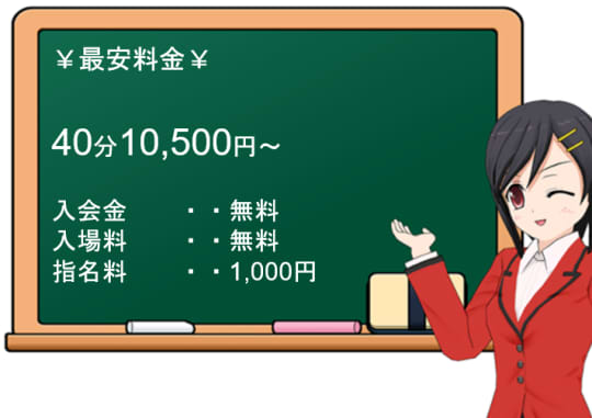 ナース・女医治療院の料金表