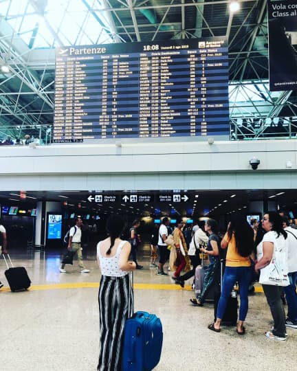 ローマの空港