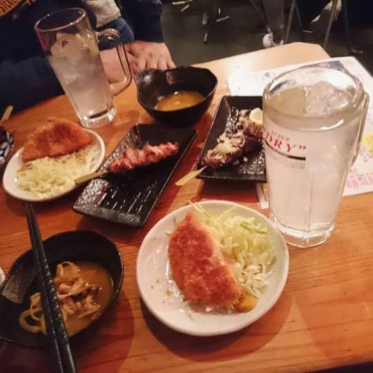 立飲みカドクラの料理