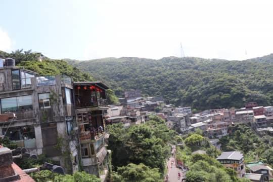 九份の景色