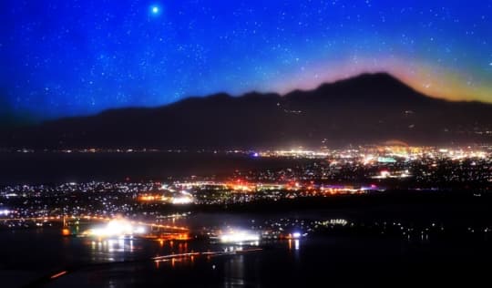 鳥取の夜景