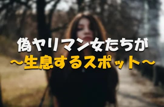 偽ヤリマン　生息地