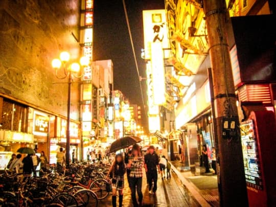 夜の道頓堀