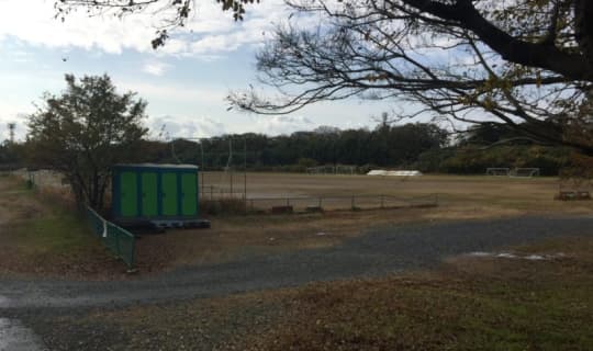 飯田公園向かいのグラウンド