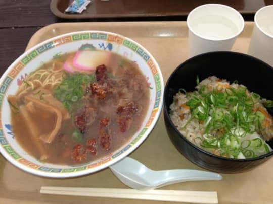 マグロラーメン