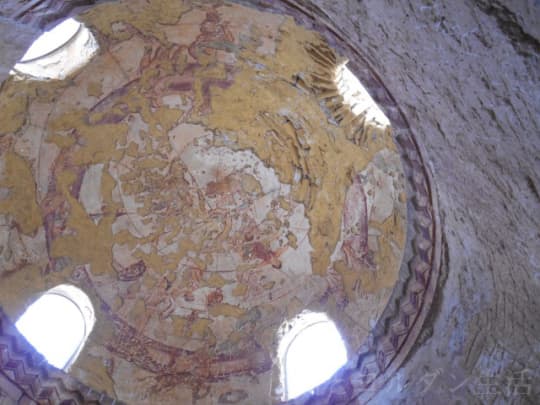 アムラ城のフレスコ画、星座図