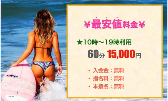 純・無垢の料金表