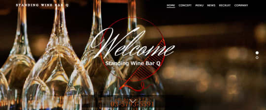 STANDING WINE BAR Q