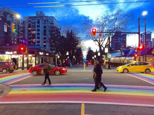 バンクーバーのデイビーストリート