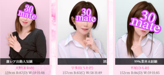 サーティーメイトの在籍一覧