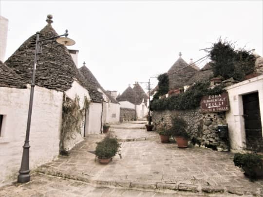 アルベロベッロ　モンティ地区