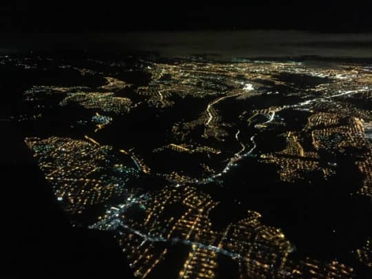 グアテマラシティの夜景