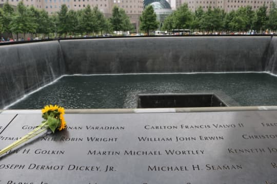 ニューヨーク　9.11メモリアルパーク