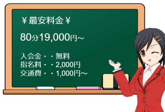 ステキな人妻の料金表