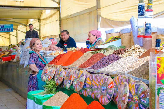 ウズベキスタンの市場