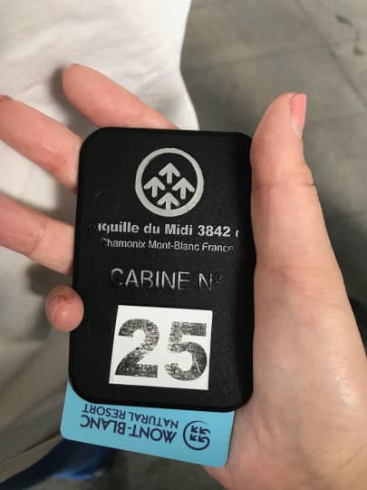 エギーユデュミディ　番号札