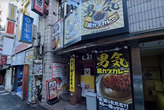 お店の前