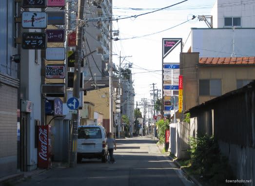 北上の繁華街