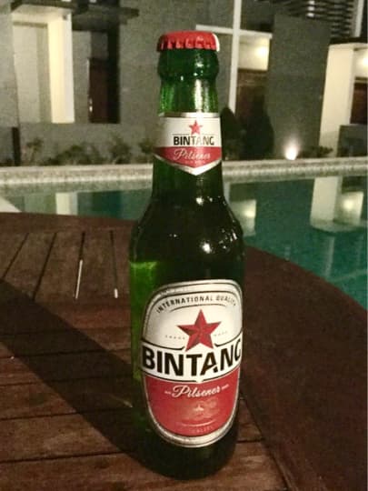 バリ島　ビンタンビール