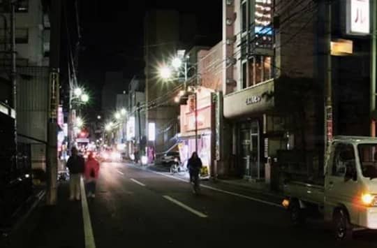 盛岡_八幡町夜