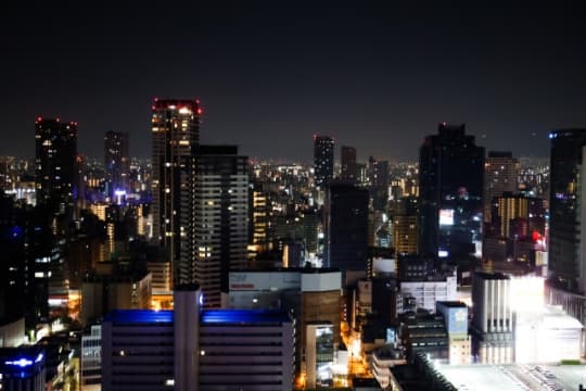 大阪の夜景