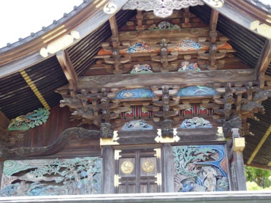 雷電神社　本殿　側面