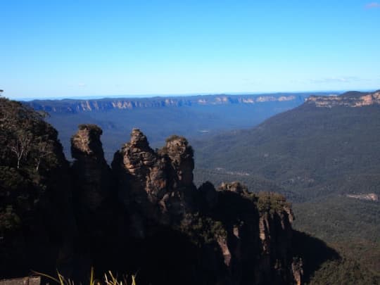 ブルーマウンテンのスリーシスターズ