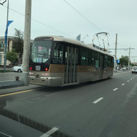 ウズベキスタンのバス