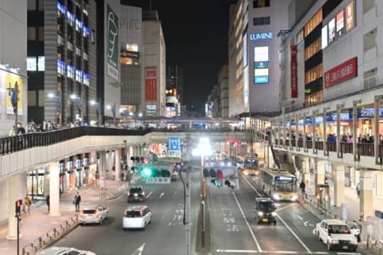 町田の駅前通り