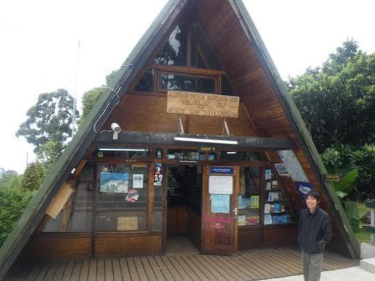 マンダラハットの管理小屋と仲良くなった登山者