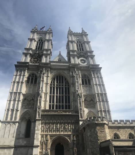 ロンドン　ウエストミンスター寺院