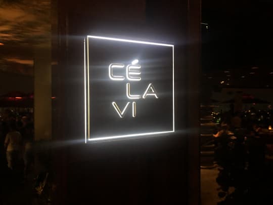 celaviの看板