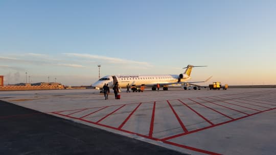 Lufthansaの飛行機