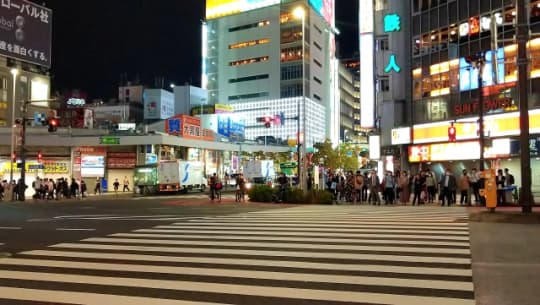 夜の新宿