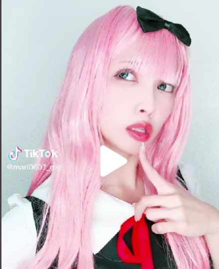 ゑむ氏。tiktok