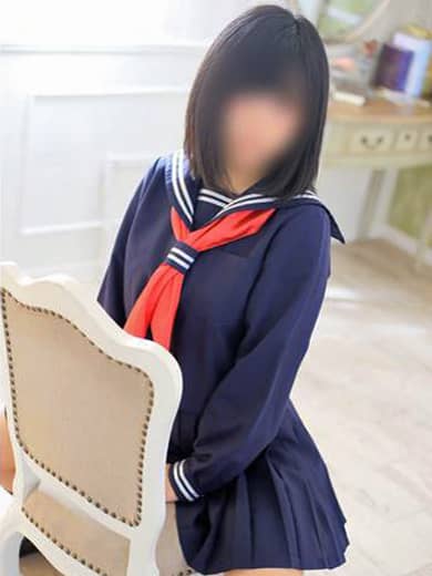 青いリンゴの女の子