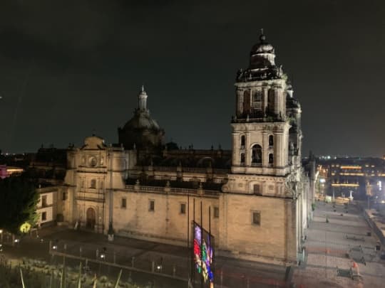 メキシコシティのサンタマリア大聖堂