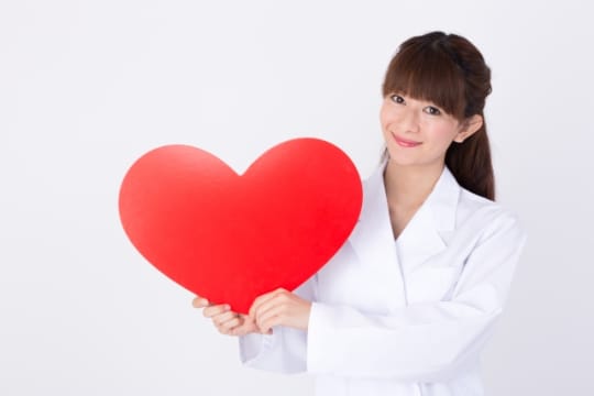 ハートを持つ女医