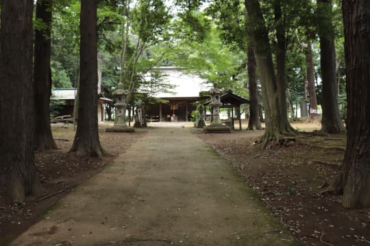 東蕗田天満社の参道