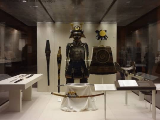大英博物館内の展示