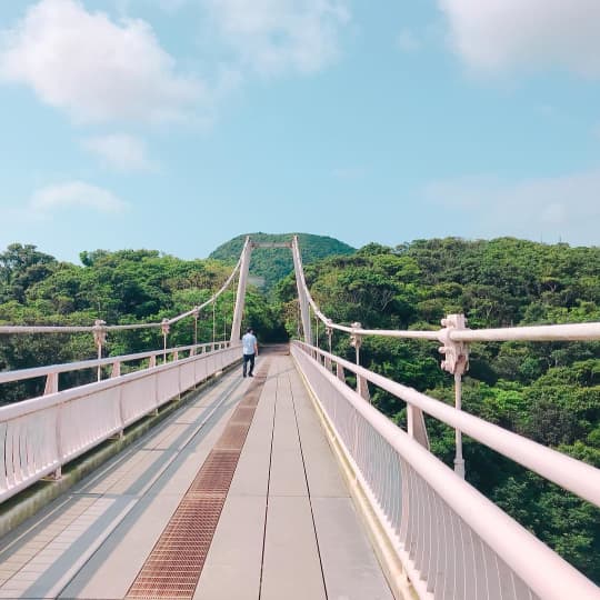 バンナ公園のセイシカの橋