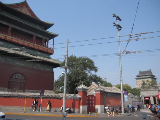 鼓楼と鐘楼