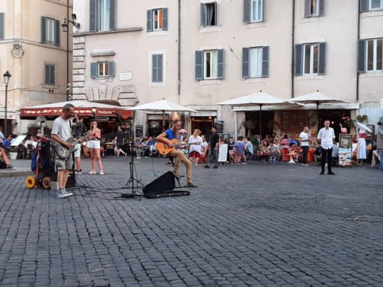 イタリア　大道芸