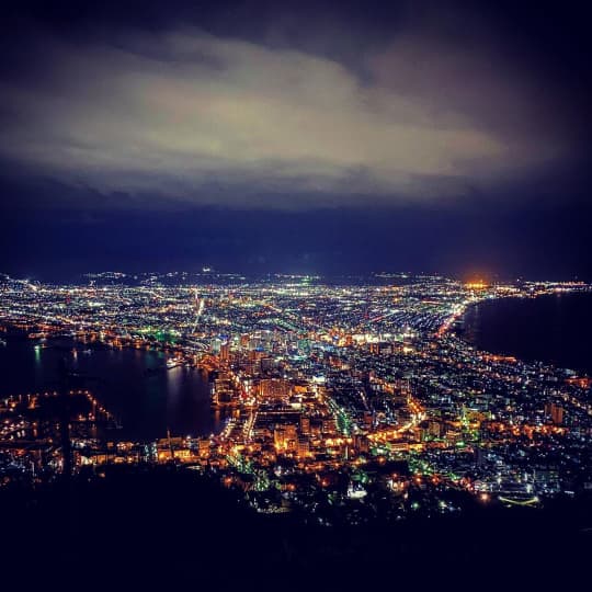 夜景の見える高台