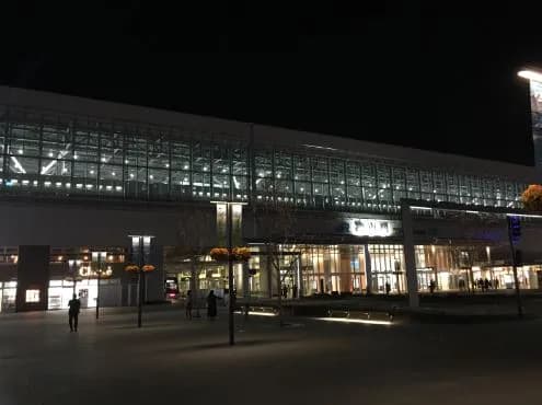 富山駅_夜