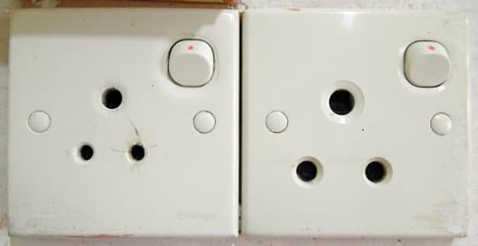 スリランカのコンセント