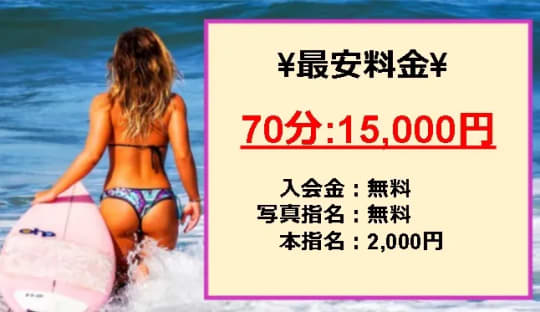ありのままの所沢妻の料金システム