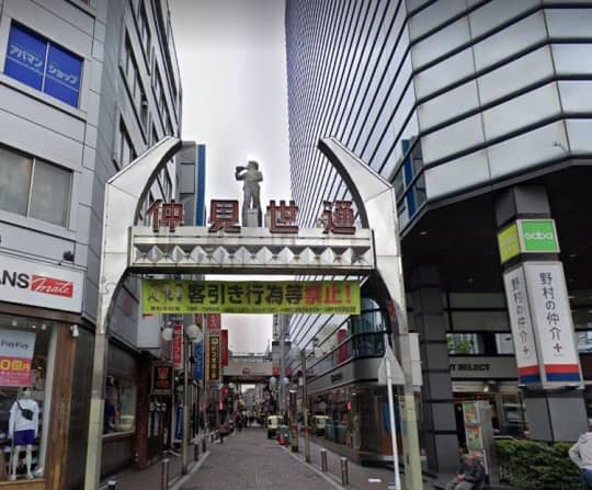 仲見世商店街街