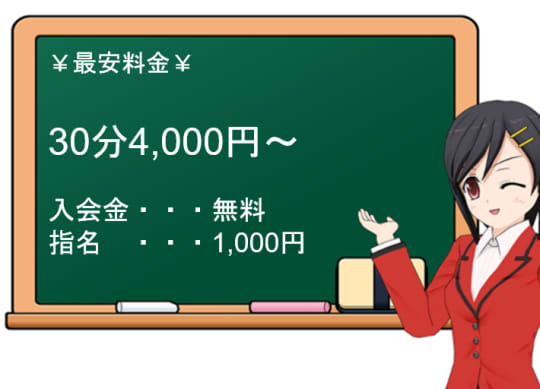 【Iris～アイリス～】の料金表